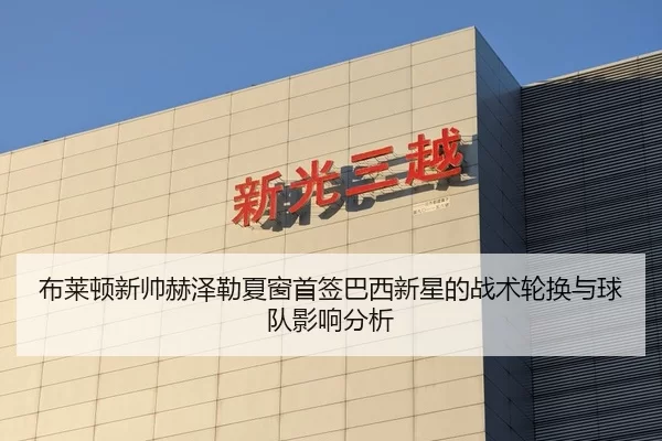 布莱顿新帅赫泽勒夏窗首签巴西新星的战术轮换与球队影响分析